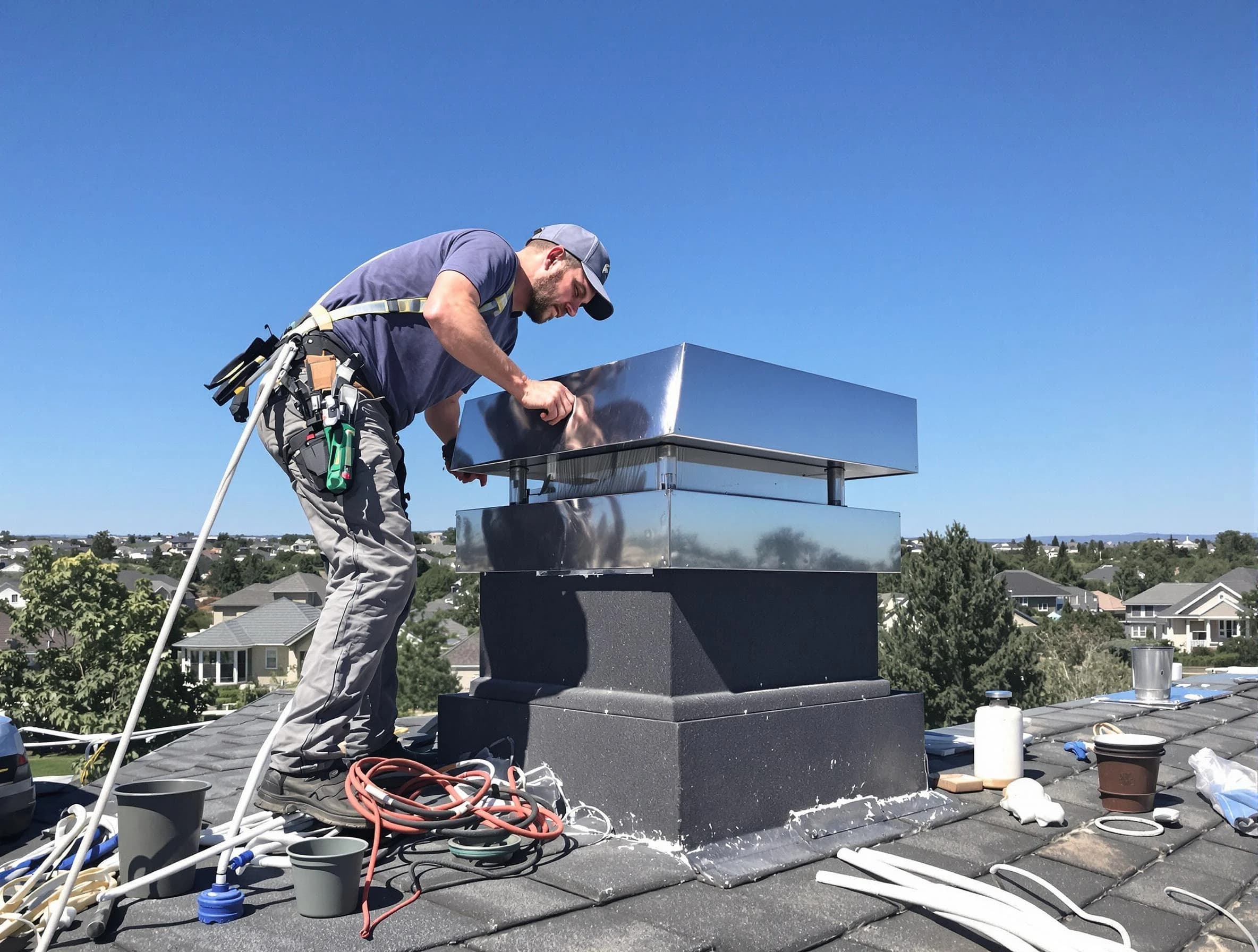 Chimney Cap Services service in Sugar Hill, GA