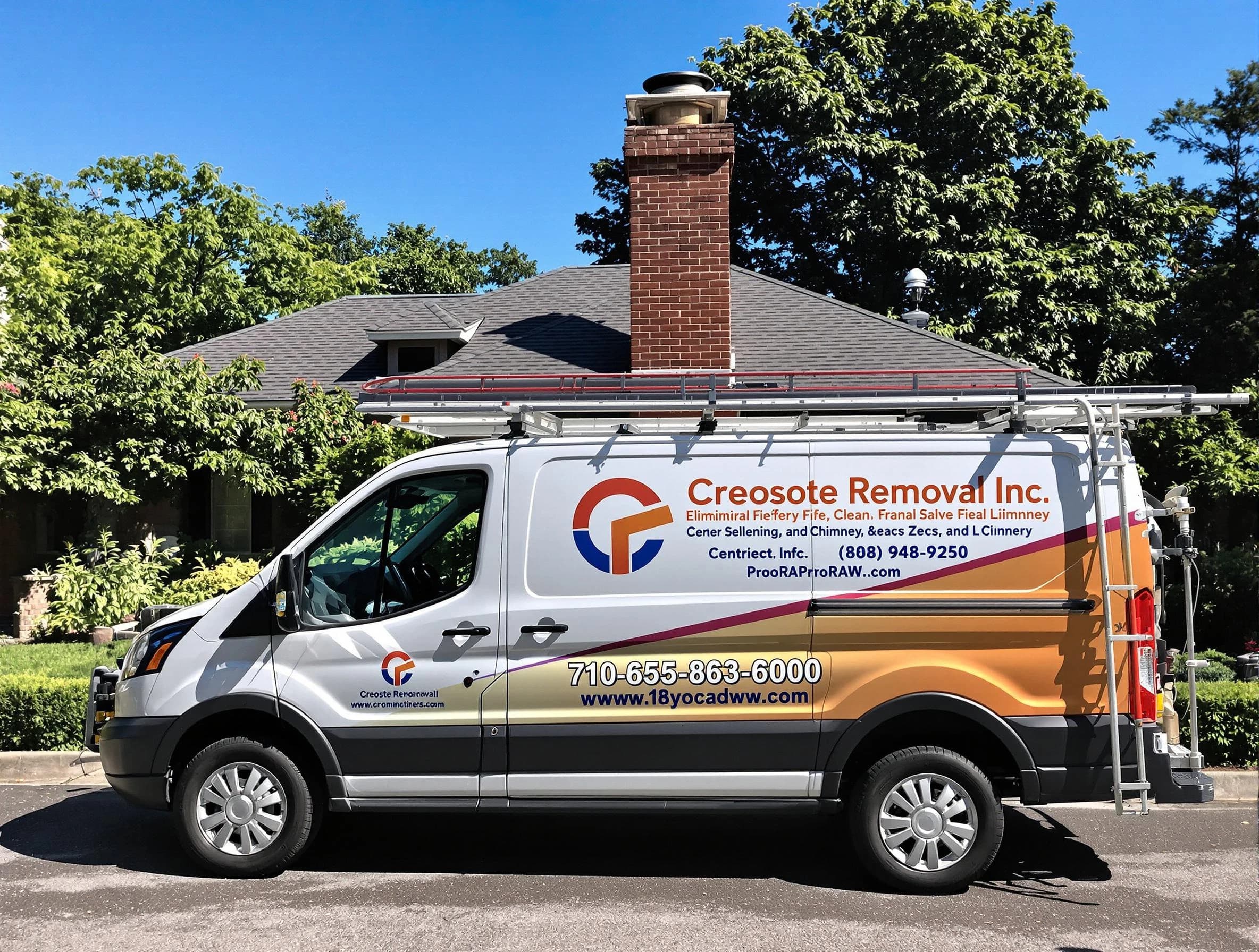 Sugar Hill Chimney Sweep technician removing creosote safely in Sugar Hill, GA