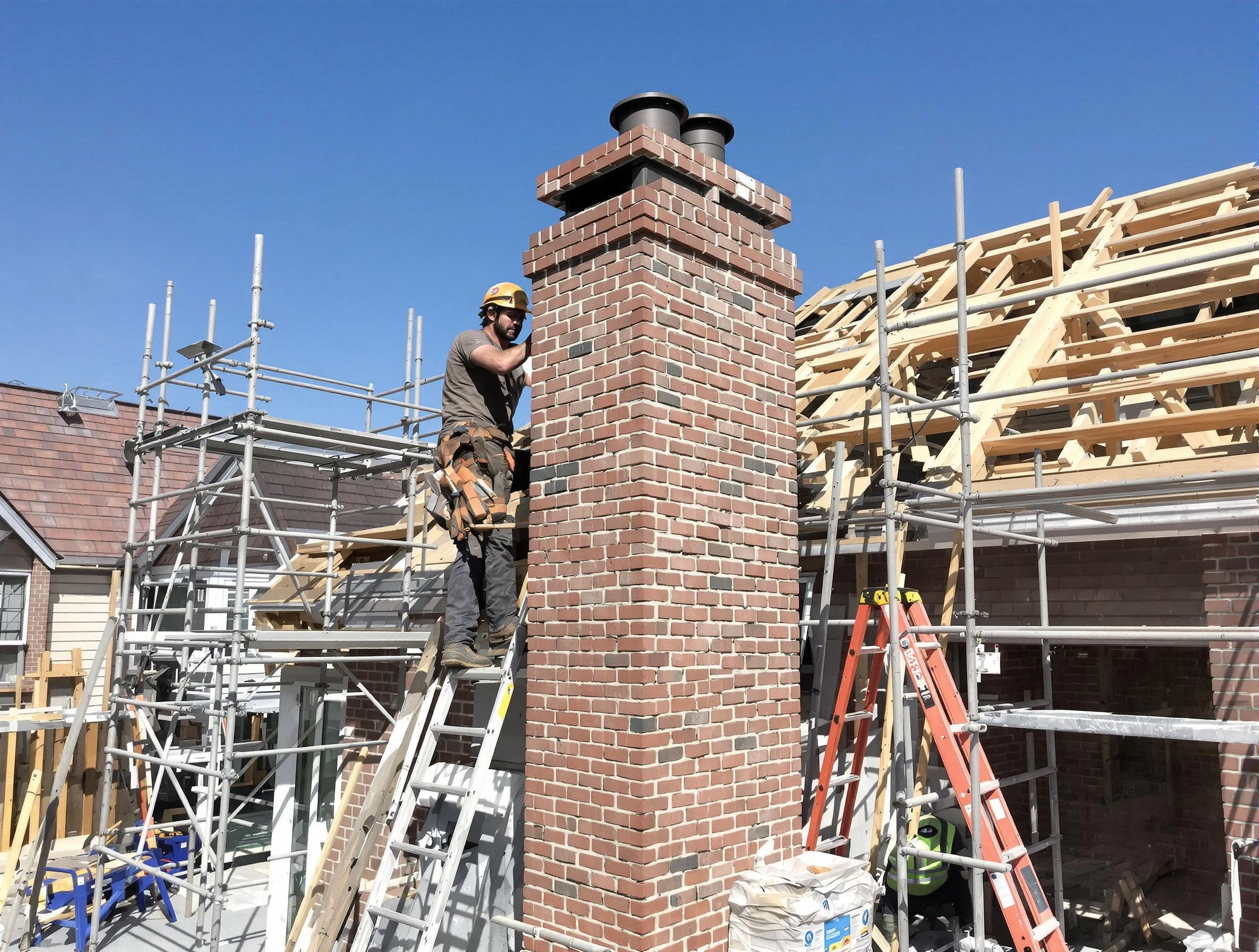 New chimney installation completed by Sugar Hill Chimney Sweep in Sugar Hill, GA